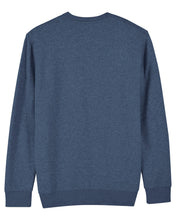 Lade das Bild in den Galerie-Viewer, Sweater - Logo am Herzen White | Heather Blue