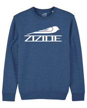 Lade das Bild in den Galerie-Viewer, Sweater - Birdy White | Heather Blue