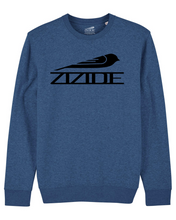 Lade das Bild in den Galerie-Viewer, Sweater - Birdy Black | Heather Blue