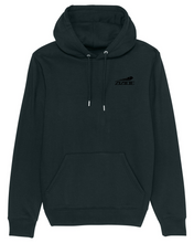 Lade das Bild in den Galerie-Viewer, Hoodie - Logo am Herzen | Heather Black