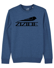 Lade das Bild in den Galerie-Viewer, Sweater - Birdy Black | Heather Blue
