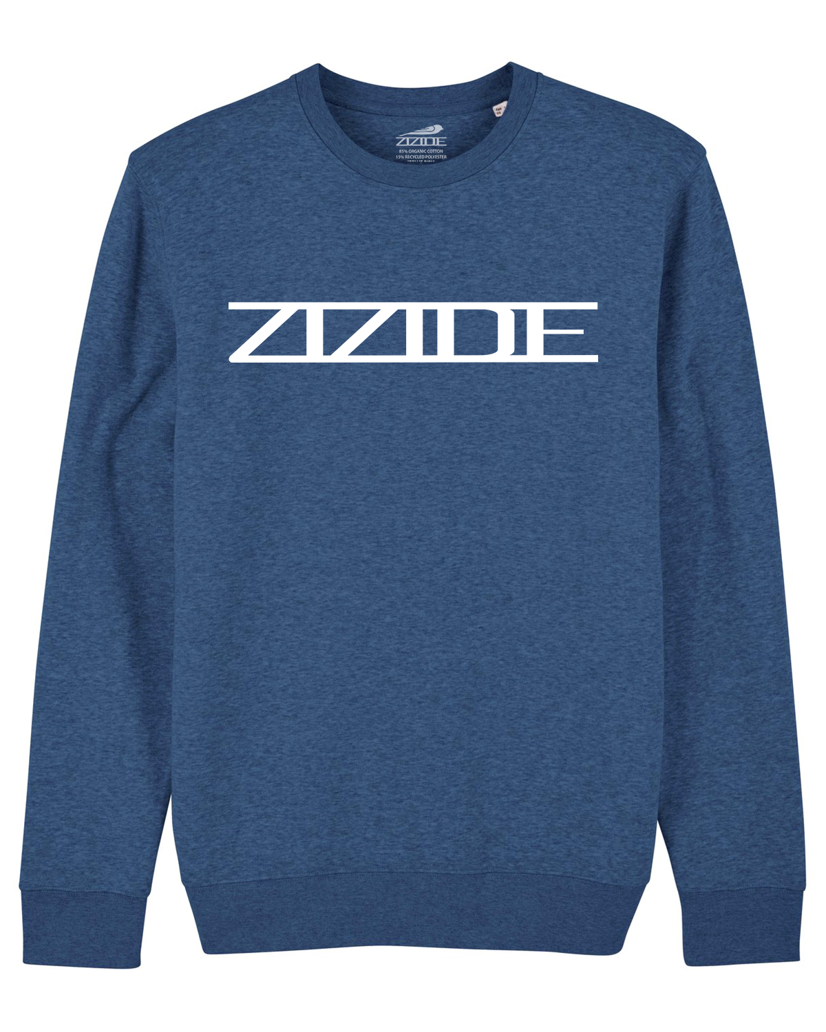 Sweater - Classic Logo White | Heather Blue