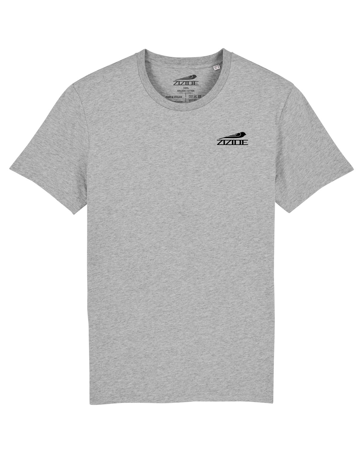 T-Shirt - Logo am Herzen | Heather Grey