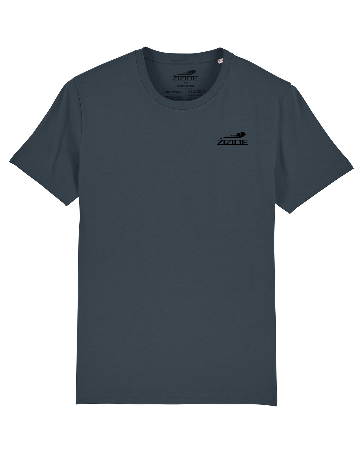 T-Shirt - Logo am Herzen | Stone Grey